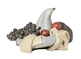 Stephanie Burns, Bowl of Fruit, 1995, bronze, ed. 1/6
