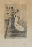 Jean-Louis Forain, Untitled, etching