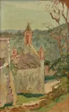 Rupert Bunny, Village Church, France