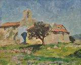 Rupert Bunny, Sketch, Chapel of St. Pepiole, Sanary III