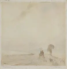 A. H. Fullwood, Misty Morning, 1907, monotype