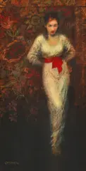 Judy Drew, The Tapestry, 2000, pastel on paper