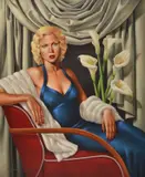 Catherine Abel, Homage to Harlow, 2005, oil on linen