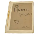 Jessie Traill, Rouen, Revisited, 1919, including an etching of Old Rouen 1920