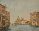 William Dargie, Venice, oil on canvas