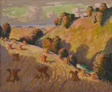 Norman Lloyd, English Harvest Scene