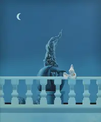 Graeme Roche, Sweet Knight, 1984, oil on canvas