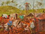 Hugh Sawrey, Mining Camp, Mount Morgan, QLD