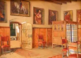 Franz Poledne, Interior: The Drawing Room, watercolour