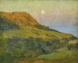 E. Phillips Fox, Moonrise, Stanwell Park, NSW