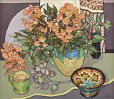 Criss Canning, Coral Gum Blossom, 1989, oil on canvas