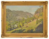 John Salvana, Sunny Afternoon - Yarramalong Valley, 1939, oil on canvas