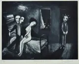 Garry Shead, Staircase of Flesh, 2006, etching 36/75