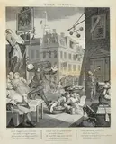 William Hogarth, Beer Street, engraving