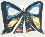 Charles Blackman, Butterfly, etching 39/50