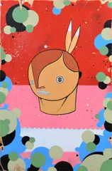 Dan Withey, It's Hopeless So Why Try, 2010, acrylic on wood