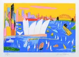 Ken Done, Sydney Harbour, 2000, lithograph 42/300