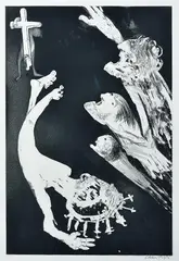 Untitled by Arthur Boyd, lithograph A/P, sold May 2015