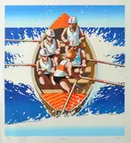 James Willebrant, Surf Boat, 1989, screenprint 18/99