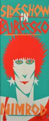 Sideshow in Burlesco by Martin Sharp, screenprint 890/1000, sold May 2015