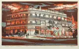 Kenneth Jack, Regatta Hotel, Brisbane, lithograph 7/60
