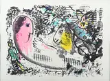Marc Chagall, Reverie, 1969, lithograph, ed. of 5000