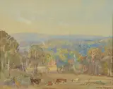 Hans Heysen, The Valley, Ambleside