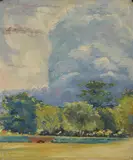 Danila Vassilieff, Storm Clouds Over Trinidad