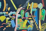 Colin Lanceley, Summer Night, 1987, mixed media on paper