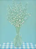 Geoffrey Jones, Still Life with Flowers, 1968, oil on canvas