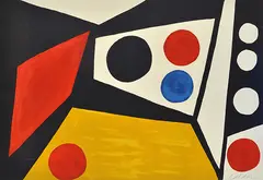 Alexander Calder, Construction, 1965, lithograph 39/100
