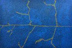Josie Petrick Kemarre, Bush Berry Dreaming, acrylic on canvas