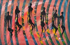 Cyclone Season by Silas Hobson, 2007, acrylic on canvas, offered Apr 2015