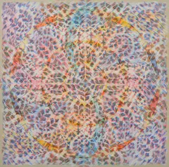 Liz Coats, Cicadas B3, 1992, acrylic on canvas