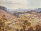 James Ranalph Jackson, Burragorang Valley, N.S.W. oil on canvas PROVENANCE;