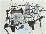John Olsen, JOHN OLSEN (born 1928) Untitled mixed media on paper signed lower right: J.O. 43 x 57cm, mixed media