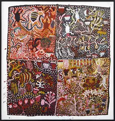 Willie Gudipi, Untitled c.1998 acrylic on canvas, acrylic