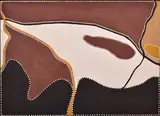 Freddie Timms, My Country natural earth pigments on canvas