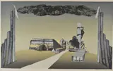 Jan Senbergs, Gateway 1975 screenprint 4/18 50.5 X 83.5 cm, screenprint