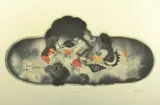 Jock Clutterbuck, Cloud Chamber 1986 etching and aquatint 4/20 47 x 96.5cm (irregular), etching
