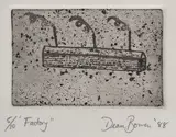 Dean Bowen, Factory lithograph 5/10 14 x 9cm