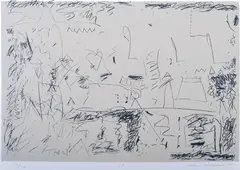 Allan Mitelman, S. T. 1971 lithograph 29/120 37 x 55cm, lithograph