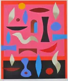 John Coburn, Cosi Fan Tutti 1990 lithograph 69/99 60 x 50cm