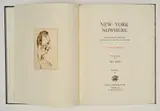 John Olsen, New York Nowhere 1998 book of 10 original signed etchings by Olsen alongside poetry by Geoffrey Dutton, edition of 175 Meditations and Celebrations, Neurology Ward, The New York Hospital.With etchings by John Olsen. Dutton, Geoffrey (author), Lytlewode Press, Melbourne: 1998, folio, gilt-decorated black calf containing Dutton's letterpress poetry illustrated with ten original unsigned etchings by John Olsen, limited to 175 copies, the colophon numbered and signed by artist and publisher, housed in matching slip case published by The Lytlewode Press, Melbourne,, 1998, etching