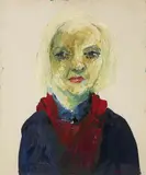 Portrait of Alannah Coleman I c1969 by Arthur Boyd, c1969, oil on canvas, sold Mar 2015