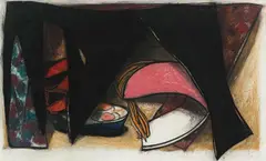 Fred Cress, Secrets #7 1985, 1985, pastel and charcoal on paper