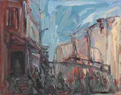 Kevin Connor, Movie World People 1993, 1993, oil on linen