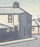 Hendrik Kolenberg, Yellow House, Newtown 1991, 1991, oil on gesso on canvas on board