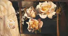 Stephen Nothling, Roses over Lapstone 1996, 1996, oil on board