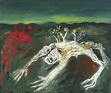 Nebuchadnezzar and Red Ram by Arthur Boyd, oil on canvas, sold Mar 2015